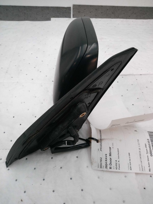 2004-2005 Toyota RAV4 Right Door Mirror Silver OEM Used 246K Miles