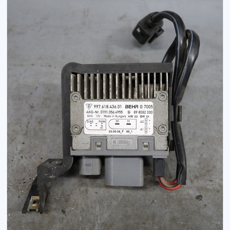 2005-2009 Porsche 987.1 Cayman Boxster 997.1 911 Cooling Fan Control Module OEM