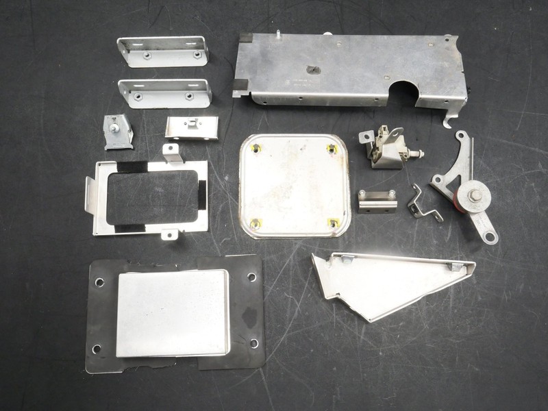 2010-2013 Lamborghini Gallardo 560 Aluminum Bracket Set Footrest OEM