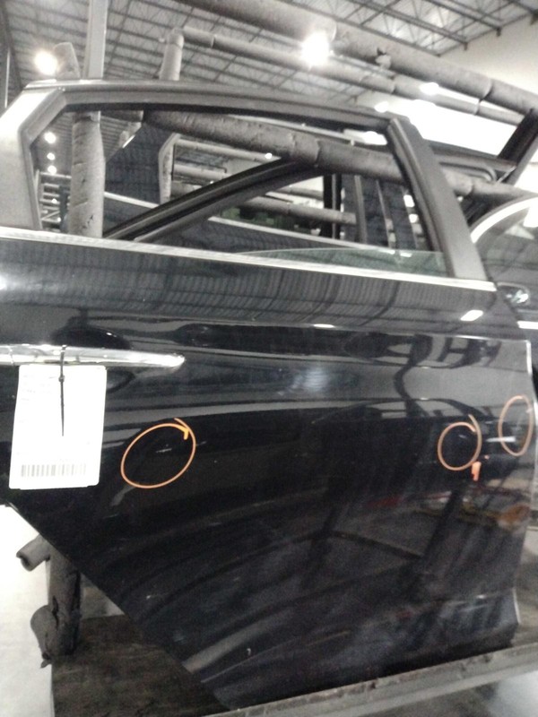 2017 Hyundai Sonata Rear Right Door Black Light Scratches 88000 Miles OEM