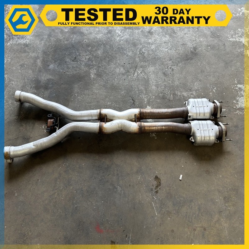 14-19 Chevy Corvette C7 MID CENTER MUFFLER EXHAUST X PIPE OEM