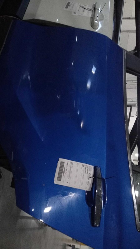 2013 Buick Encore Left Rear Door Blue OEM 448582 119k Miles