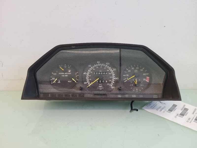 Speedometer 124 Type Head Only E320 MPH Fits 94-95 MERCEDES E-CLASS 549214