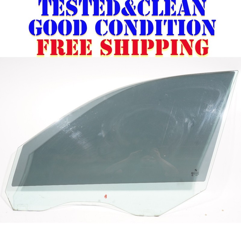 04 05 06 07 BMW 530i E60FRONT LEFT DRIVER DOOR WINDOW GLASS OEM
