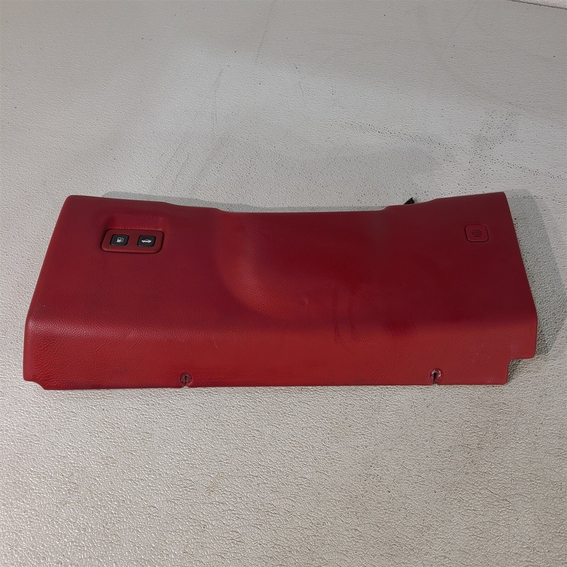 05-13 Corvette C6 Lower Dash Panel Knee Bolster Oem Red AA7491