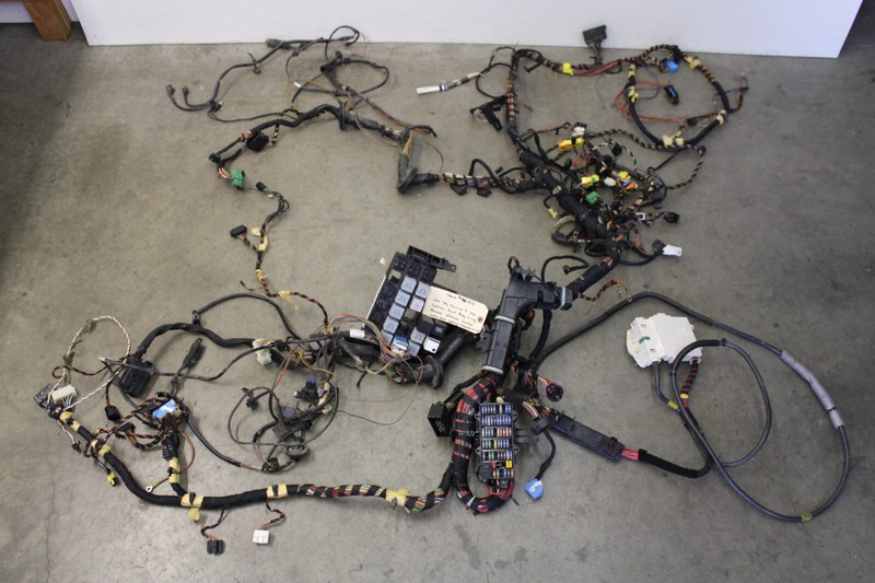 Porsche 911 Carrera 4 Coupe Body Chassis Wiring Harness Tiptronic Oem 1999-2001