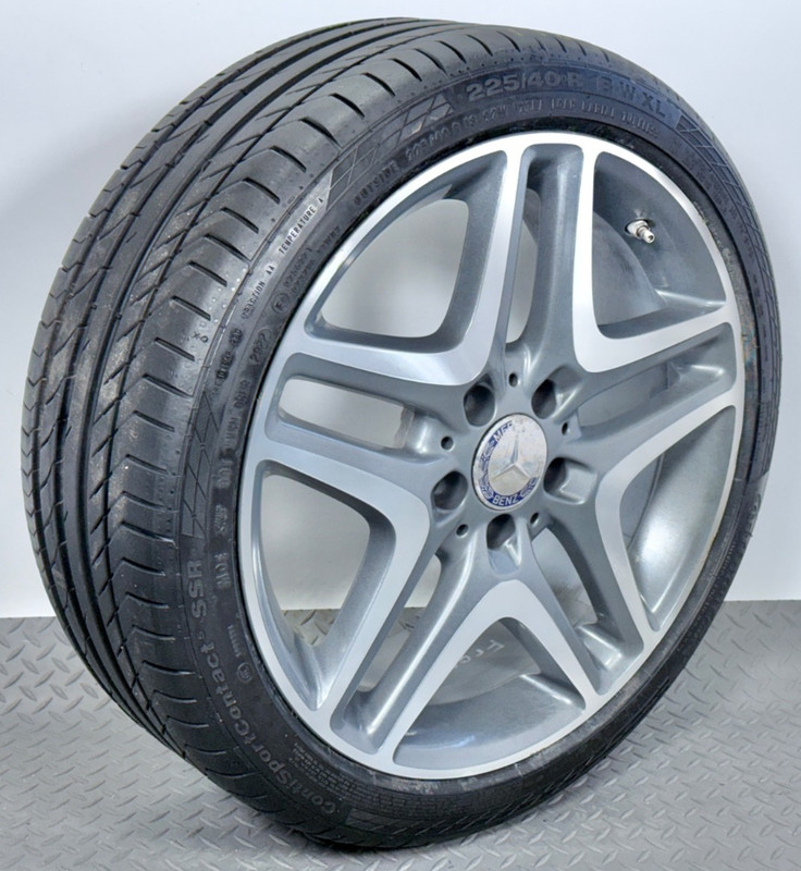 ✅ 05-20 Mercedes-Benz SLK250 OEM ALLOY WHEEL RIM TIRE 225/40-R18 7.5x18 Front #2