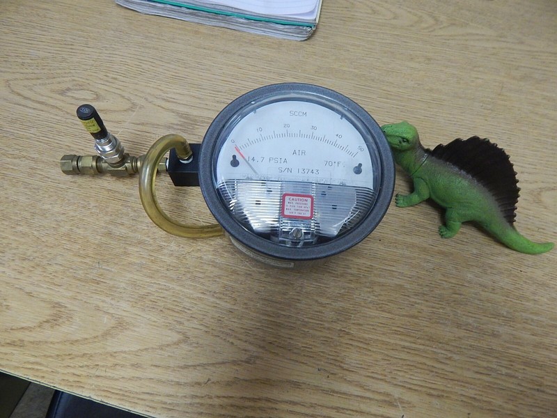 Dwyer Instrument SCCM 13743 0-50 psia Air Gauge Assembly*FREE SHIPPING*