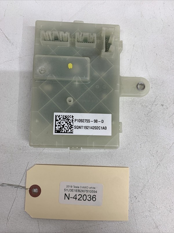 ⚡️17-20 TESLA 3 Y CHARGEPORT ECU COMPUTER MODULE1092755-98-D42036 B135