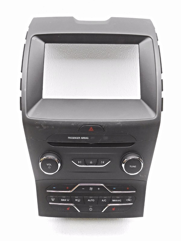 OEM Ford Edge Temperature Radio Stereo Control Panel Faceplate-Scratches/Nicks