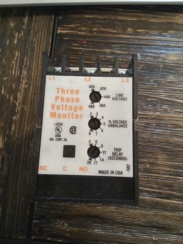 ABB DLM911 Three Phase Voltage Monitor