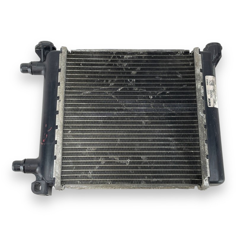 2016-2022 BMW X1 F48 engine cooling coolant auxiliary radiator OEM 7634565