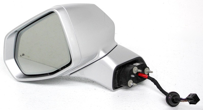 OEM Left Driver Side Exterior Mirror For Cadillac XT5 Radiant Silver Scratches
