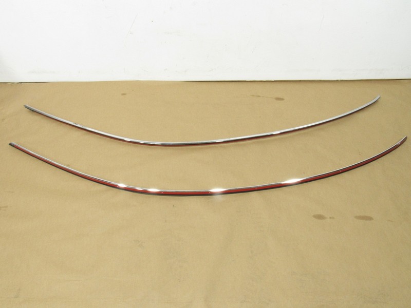 11-12 Fisker Karma 2012 Left Right Roof Molding Trim Set Pair 2 PCS ;@2