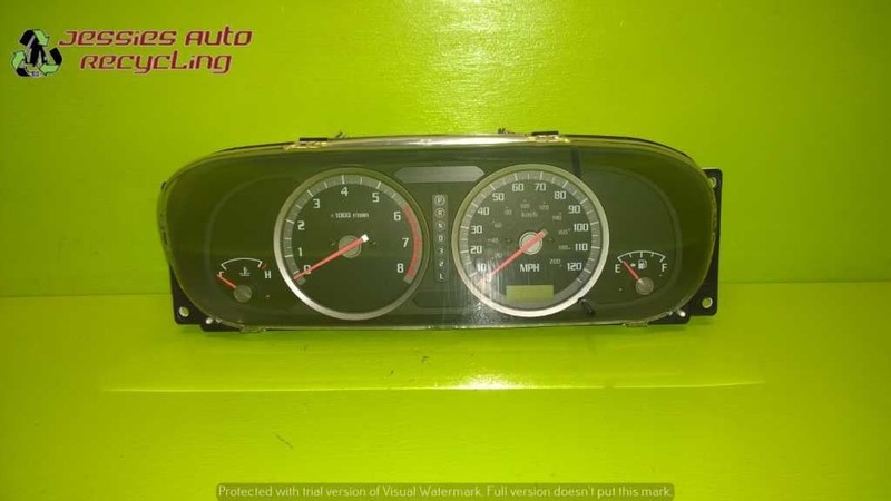 03 ISUZU RODEO S 4DR SUV 2.2L AT SPEEDOMETER CLUSTER OEM 1821-1
