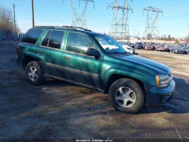 2005 Chevrolet Trailblazer Green Used OEM Steering Column 421948 159K Miles