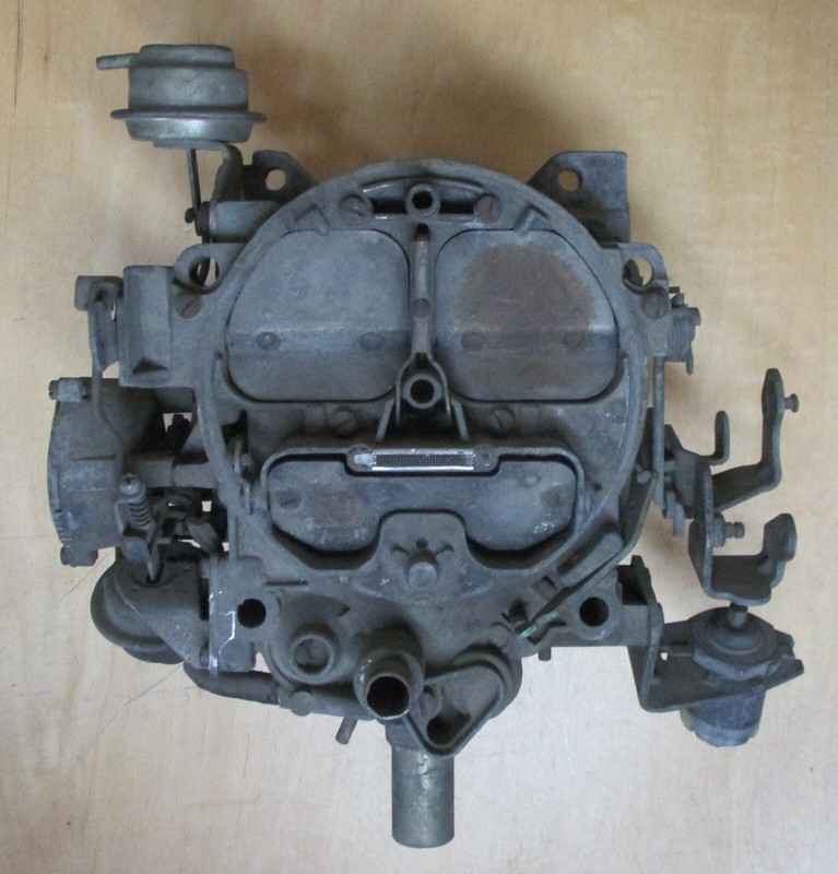USED 4 BARREL ROCHESTER Q-JET CARBURETOR 17056568 AJD 1126 BOP 1975-1976 R4-M4MC
