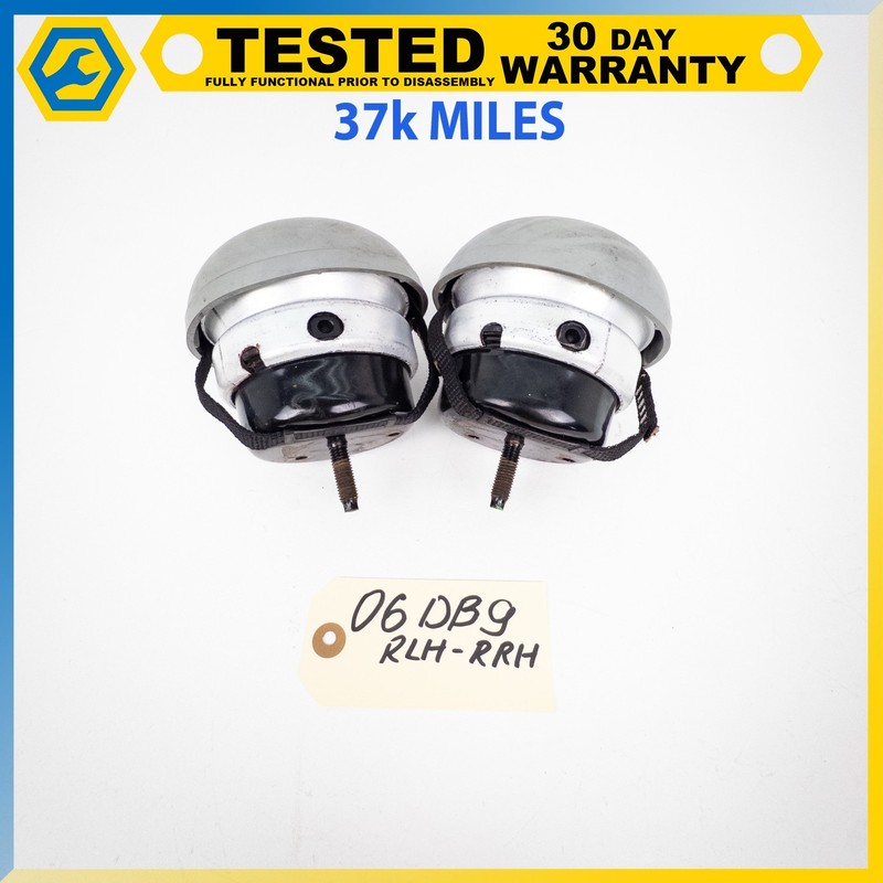 05-12 ASTON MARTIN DB9 LEFT & RIGHT SIDE HYDRAULIC TRANSMISSION MOUNT SET OEM