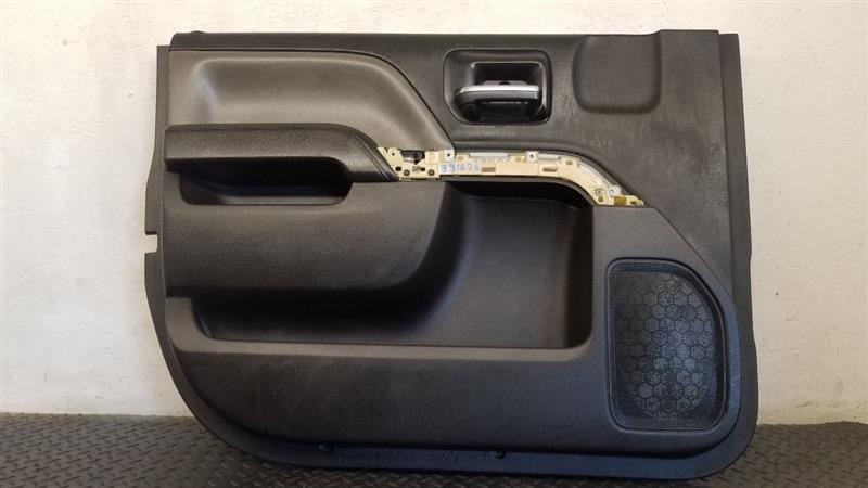 14-19 Chevrolet Silverado Crew Cab Front Left Door Trim Panel Gray OEM 84354284