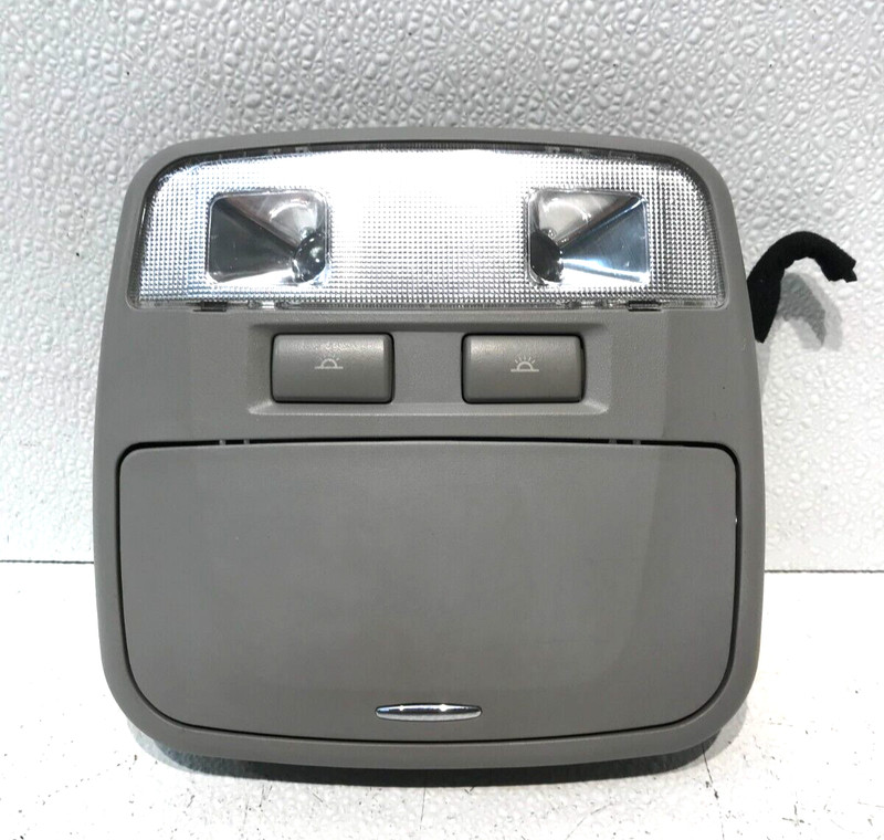 01-06 Hyundai Santa Fe Map Lights Overhead Console Gray OEM 92830-390