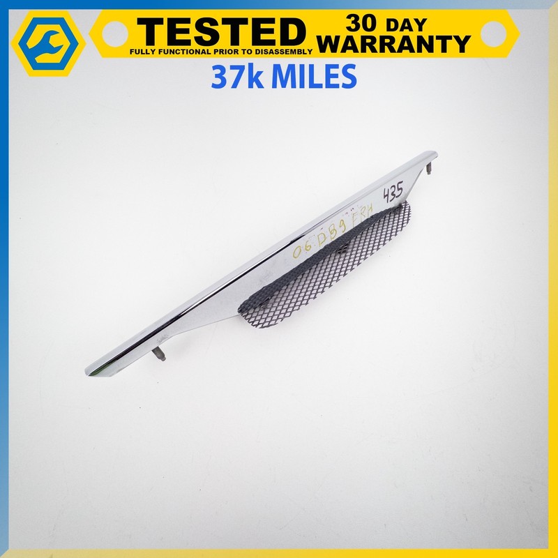 05-12 ASTON MARTIN DB9 RIGHT PASSENGER SIDE FENDER GRILLE MOLDING TRIM OEM