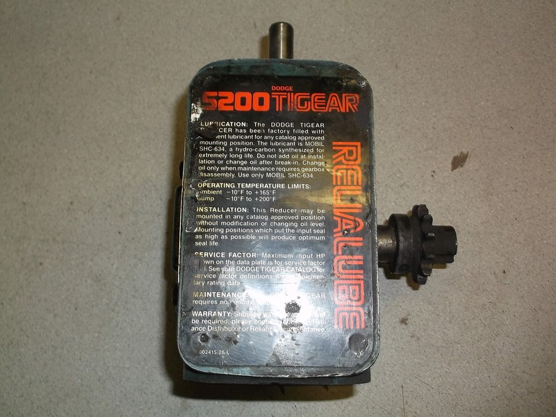 Dodge Tigear S200 Reliance Electric M053744004UR 07916130FB SR96036 602415-24-B