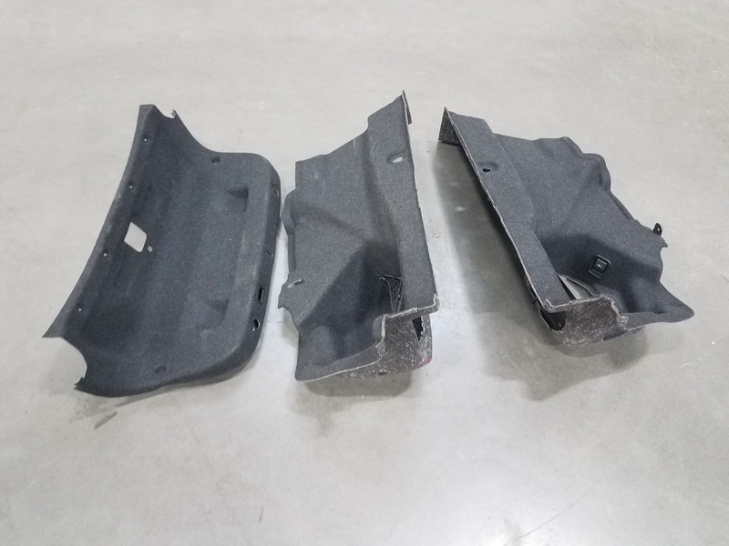 2019 BMW M5 F90 Trunk Trim Panels #7903 S1