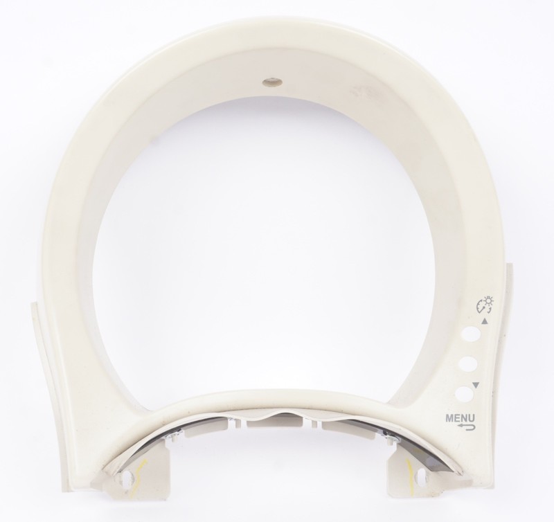 12-19 Fiat 500 Pop Dash Speedometer Instrument Cluster Bezel Trim Cover Oem