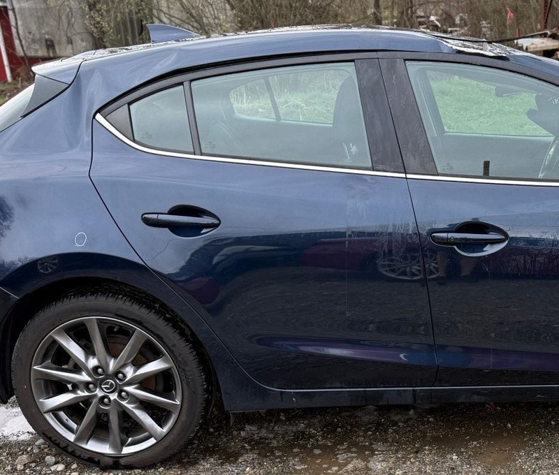 2014-2018 Mazda 3 Right Passenger Side Rear Door Blue