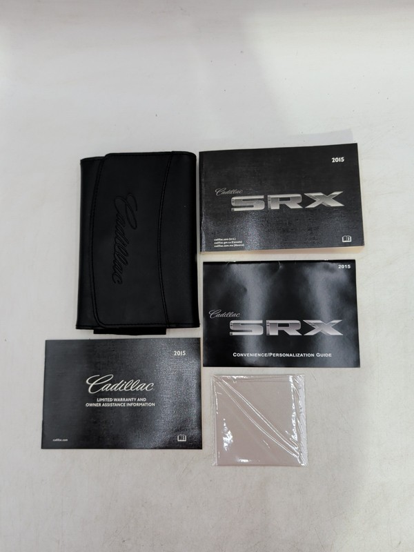 2015 Cadillac SRX Owners Manual With Case Free Shipping