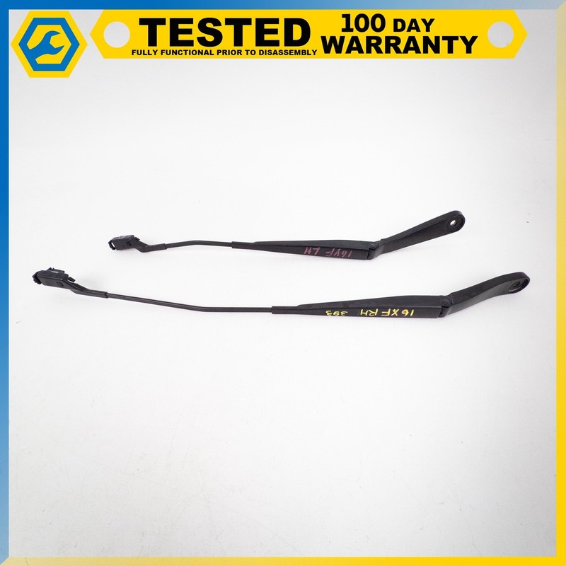 16-23 JAGUAR XF X260 XE FRONT WINDSHIELD WINDSCREEN WIPER ARM SET OF 2 OEM