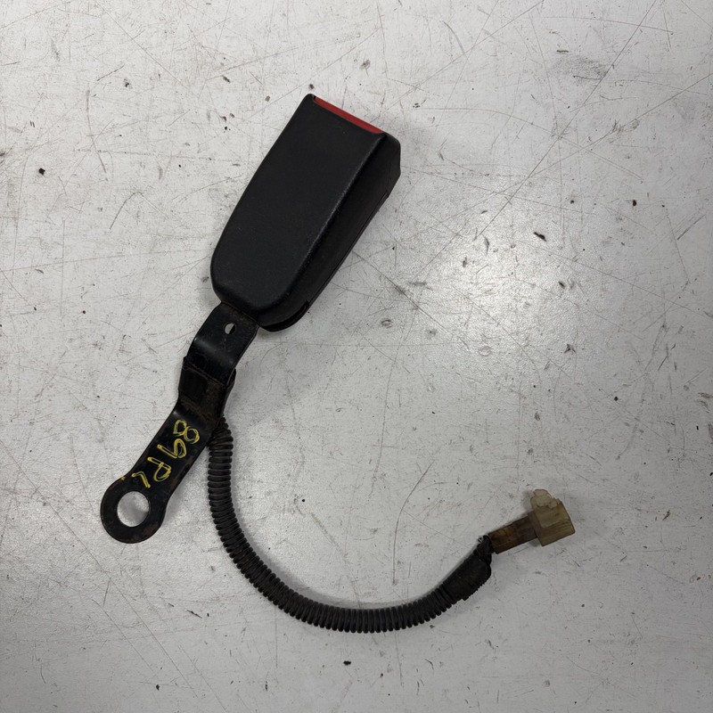88-91 Honda Prelude Left Seat Belt Buckle Black OEM