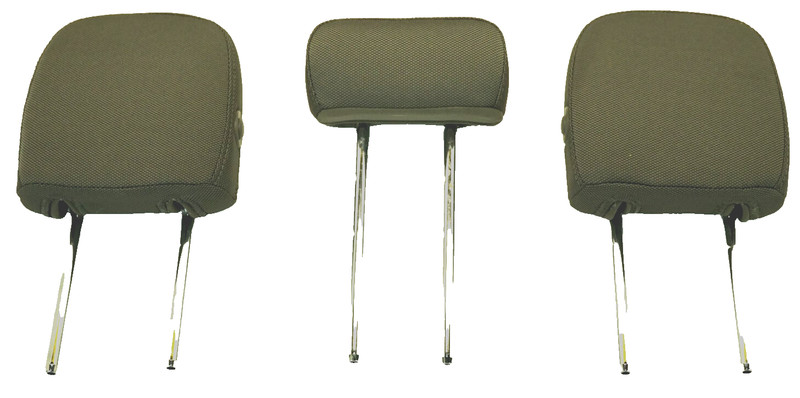 π
2015-2020 FORD F150 OEM. COVER AND PAD HEADREST-DRIVER + PASSENGER + REAR REAR