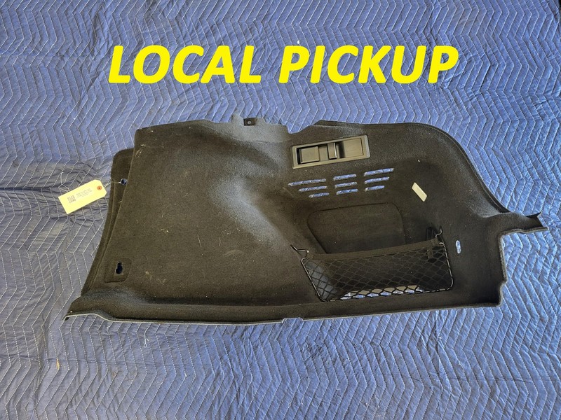 Used Oem BMW Right Rear Quarter Trim Trunk Liner for 2023-2025 430Xi Gran Coupe