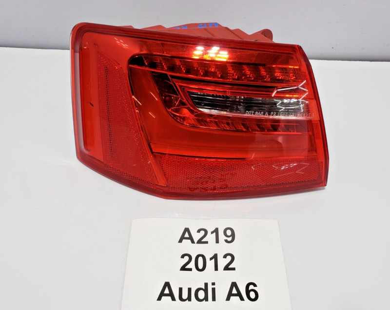 ✅ 12-15 OEM Audi A6 S6 C7 Rear Left Driver Side Outer Taillight Tail Light Lamp