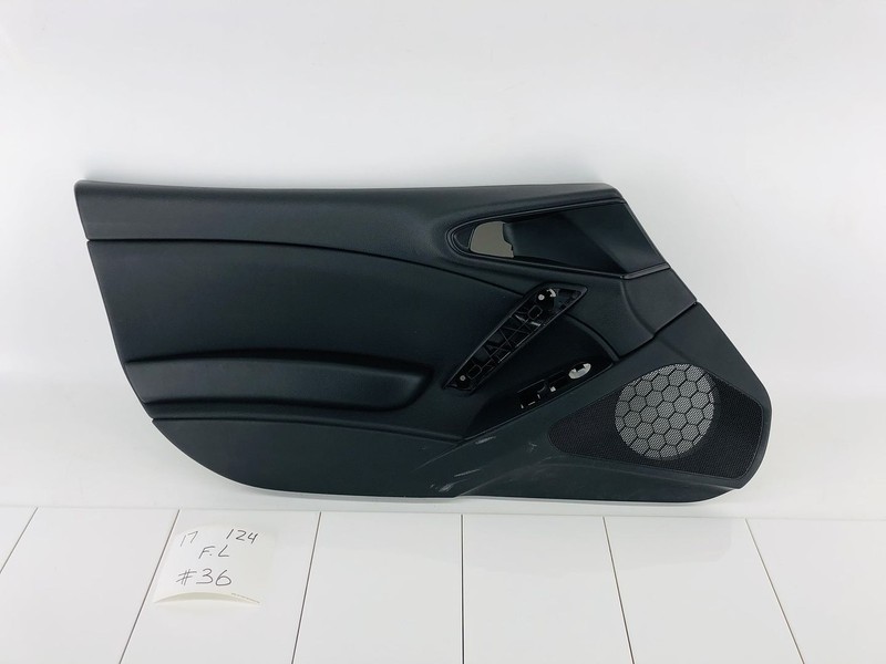 17-19 FIAT 124 SPIDER FRONT LEFT DRIVER SIDE INTERIOR DOOR PANEL OEM #36