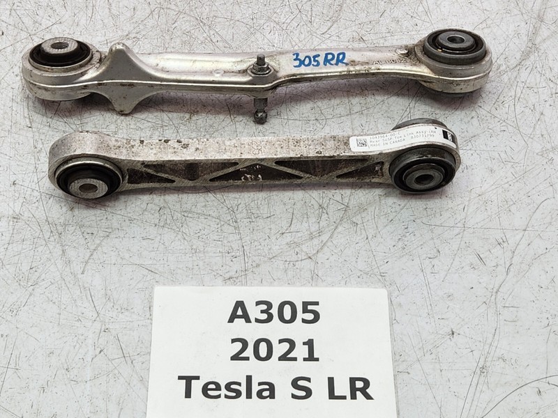 ✅ 16-20 OEM Tesla Model S Rear Right Passenger Lower Upper Control Arm SET Of 2
