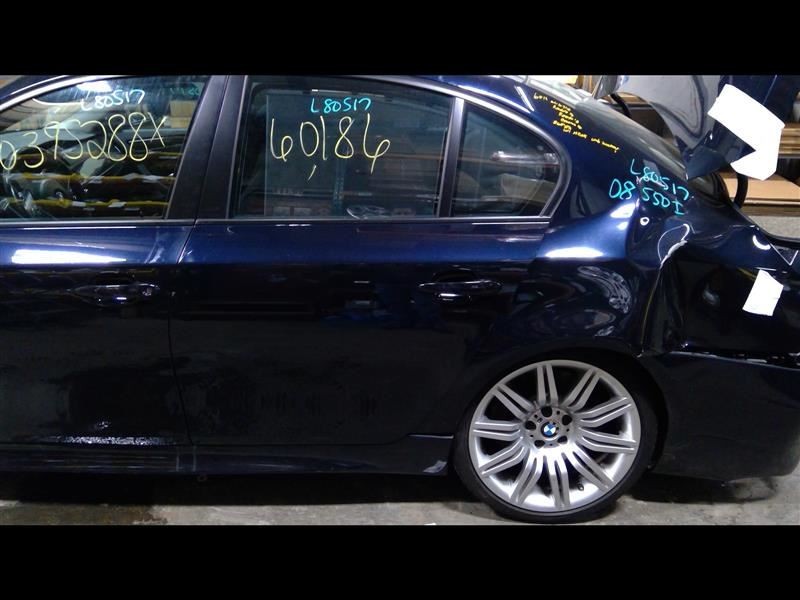 Driver Rear Side Door Blue Electric Sunshade Option Fits 06-10 BMW 550i 641868