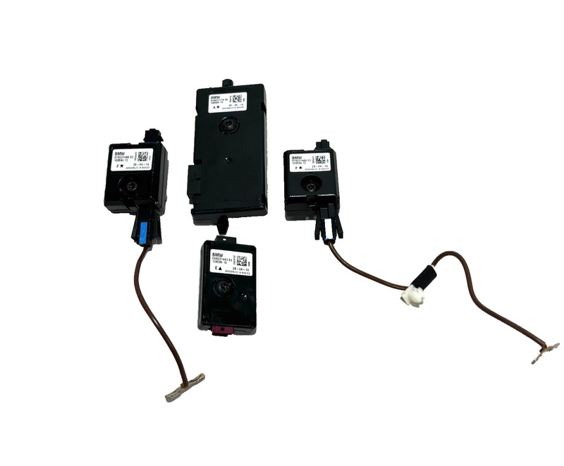 π 2012-2021 BMW 328I ANTENNA CONTROL MODULE SET OF 4 AV9231178-06 SY9231466 OEM