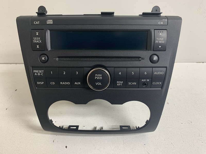 2007-2009 Nissan Altima NON-Auto Temp 28185 JA000 Radio Stereo Aux Disc CD Oem