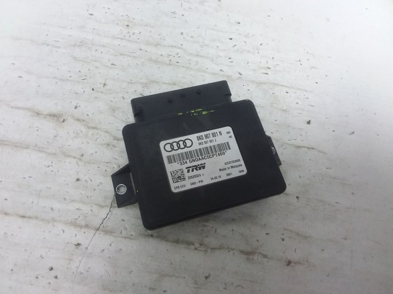 Parking Brake Control Module Right Hand Trunk Floor Fits 12-17 AUDI A5 1650974