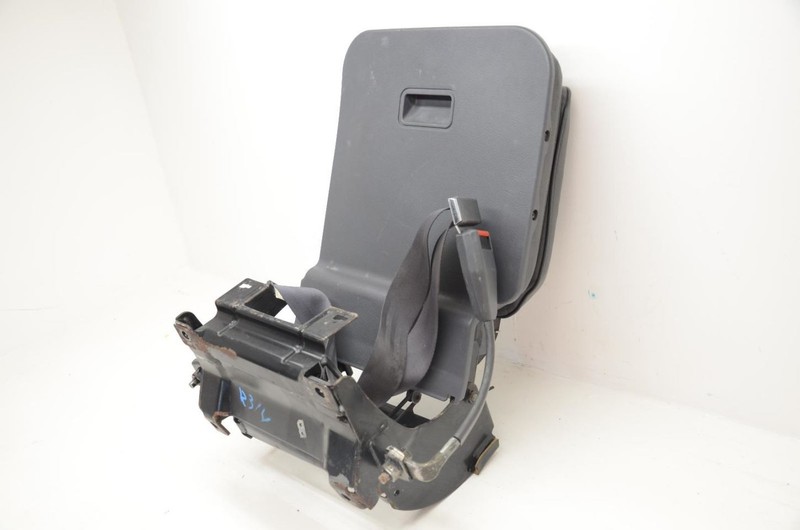 90-97 Nissan Pickup D21 Gray Driver Left Rear Jump Seat Assembly