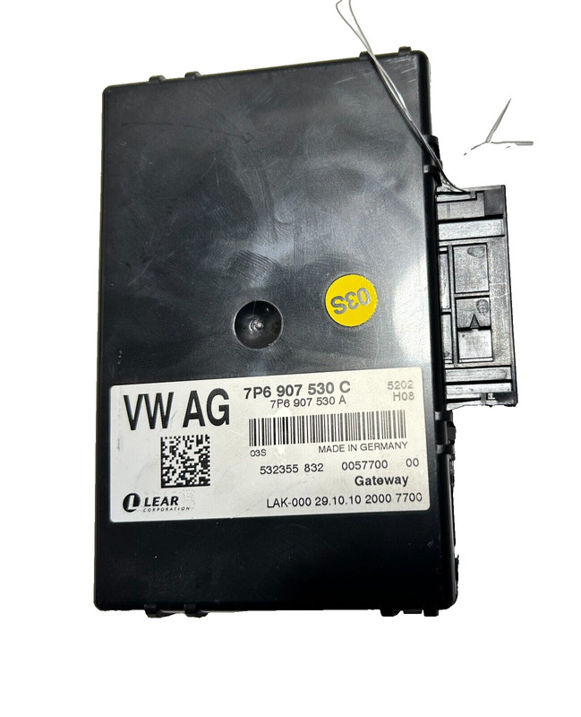 VOLKSWAGEN TOUAREG 2011-2017 GATEWAY INTERFACE COMPUTER CONTROL MODULE OEM