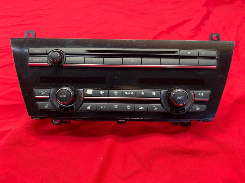 12-19 BMW F06 F12 F13 640 650 M6 AC Climate Radio Control Panel Ceramic OEM✅