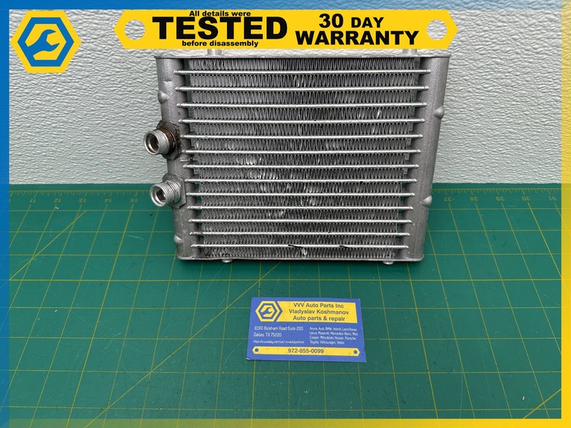 03-18 BENTLEY CONTINENTAL FRONT DIFFERENTIAL AXLE CARRIER OIL COOLER OEM