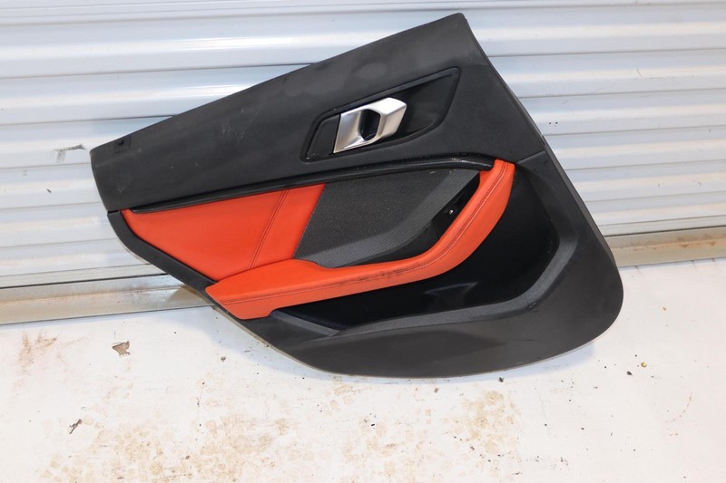 2020-2023 BMW M235I F44 REAR GRAN COUPE REAR LEFT SIDE DOOR PANEL RED SHEEN OEM
