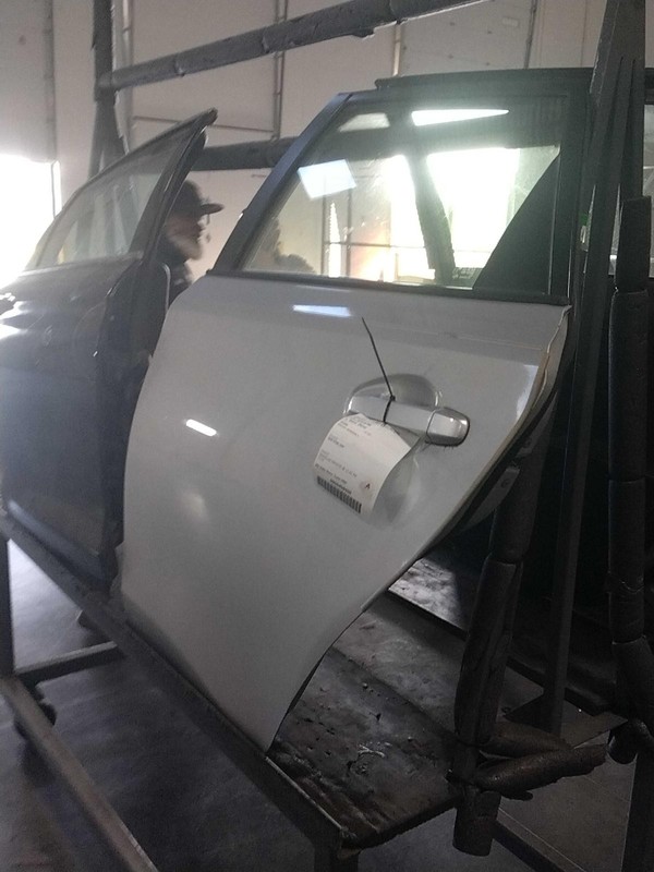 Scion IA 2016 Left Rear Door SILVER 310661 9400