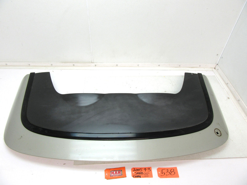 CONVERTIBLE TOP Tonneau COVER TRUNK TRIM PANEL BODY 04 05 06 07 08 09 SAAB 9-3