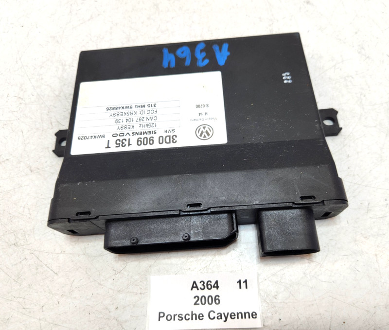 ✅ 03-06 OEM Porsche Cayenne 955 Keyless Entry Theft Locking Control Module