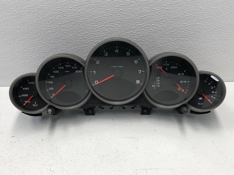 05-11 Porsche 911 Carrera 997 Speedometer Instrument Gauge Cluster 1505 OEM